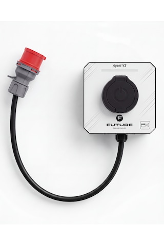 Future Ac Wallbox 22kw - Agent V3 Smart Elektrikli Araç Şarj Cihazı - 5/32 Fişli 1