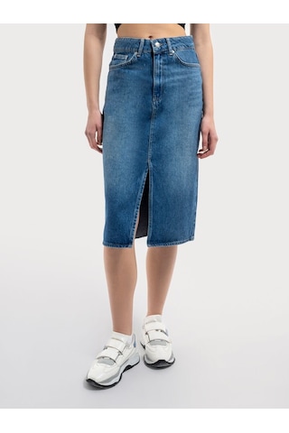 LOFT Regular Fit Kadın Etek Lf2036556 Q1.v1 Denim