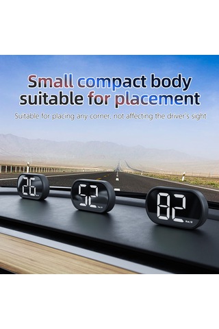 Padalink 3 İnç Ekranlı Gps Gösterici - Beyaz Mph Hızı - Usb İle Hızlı Kurulum - Keskin Ekran - Abs Malzeme