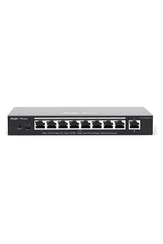 Ruijie Reyee 9 Port Rg-es209gc-p 10/100/1000 Yönetilebilir 8x Poe Poe+ Switch 120w