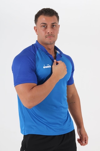 Diadora Premium Kamp T-shirt Sax Saks Mavi