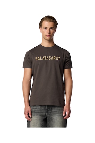 Gsstore Galatasaray 5 Yıldız Detaylı T-shirt E251399 Antrasit