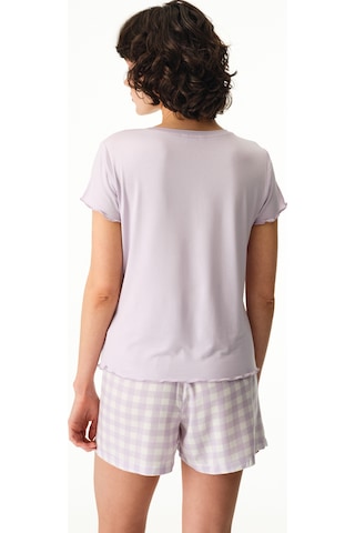Penti Lila Sweet Day Tişört Pijama Üstü