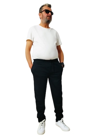 Erkek Jogger Eşofman Altı Battal Boy Büyük Beden Pike Kumaş