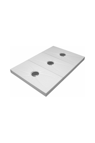 Serel - 40x80 Cm Seramik Modüler Duş Teknesi, Yıkama Sistemi - 47049ss000-