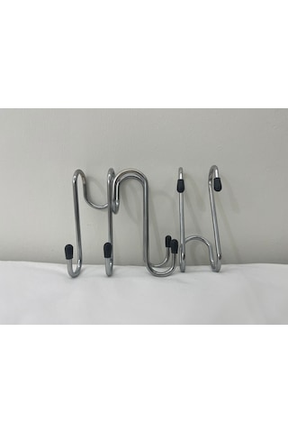 Rota Kanca, 3 Adet, Havlupan Askısı, Opsiyonel Kanca Krom
