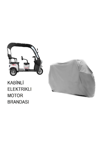 Motolux Fayton Fx23 Kabinli 3 Tekerlekli Su Geçirmez Motor Brandası Motolux Fayton Fx23 Kabinli 3 Tekerlekli Su Geçirmez Motor Brandası