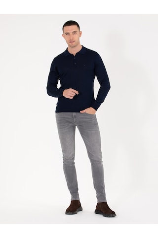Pierre Cardin Erkek Lacivert Triko Kazak 50257322-vr033 Lacivert