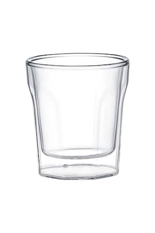 Leggno Vetro Çift Cidarlı Espresso Bardağı 2li 80 Ml Le-vtr7000dges08 Leggno Çok Renkli