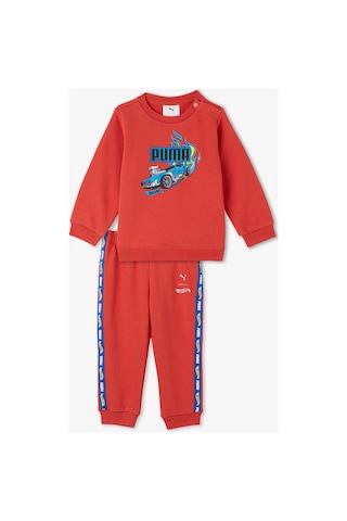 Puma X Hot Wheels Çocuk Kırmızı Eşofman Takımı 15-kırmızı 15-kırmızı