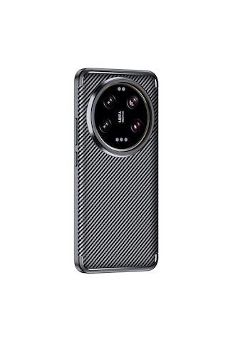 Xiaomi Mi 15 Ultra Kılıf Karbon Desenli Koruyucu Silikon Kapak