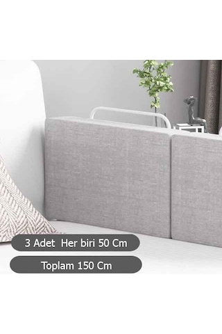 150 Cm Serenity Xl Yeni Nesil Yatak Bariyeri Korkuluğu Grey