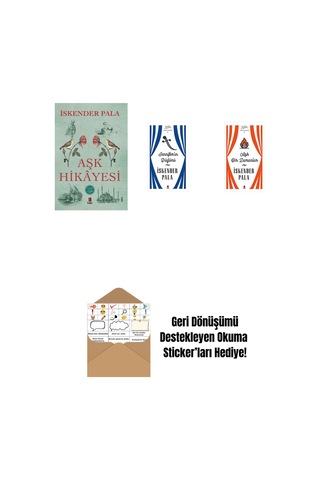 Aşk Hikâyesi + Jennifer In Düğünü Ciltli + Aşk Bir Zamanlar Ciltli + Okuma Sticker'ları