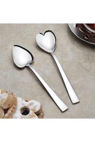 Nehır1 Nehir Can & Canan Sade 12'Li Çay Kaşık