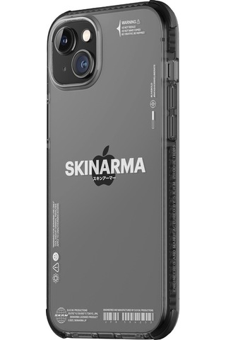 Apple Uyumlu iPhone 14 Plus Kılıf Skinarma Şeffaf Airbag Tasarımlı Iro Kapak