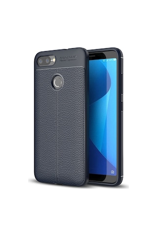 Zenfon Max Plus Zb570Tl Kilif Deri Görünümlü Tam Korumali Silikon 406460999