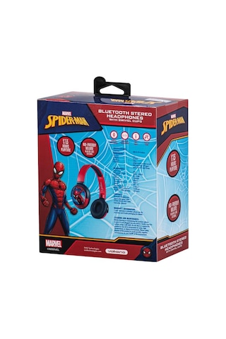 Bluetooth Kulaklık Marvel Spıderman Mikrofonlu Kablosuz Çocuk Kulaklığı Lisanslı Mv-9955-sm