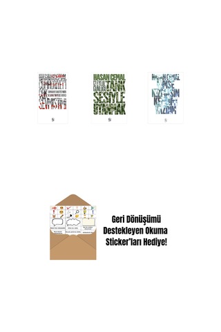 Cumhuriyet'i Çok Sevmiştim + Tank Sesiyle Uyanmak + Kimse Kızmasın Kendimi Yazdım + Okuma Sticker'ları