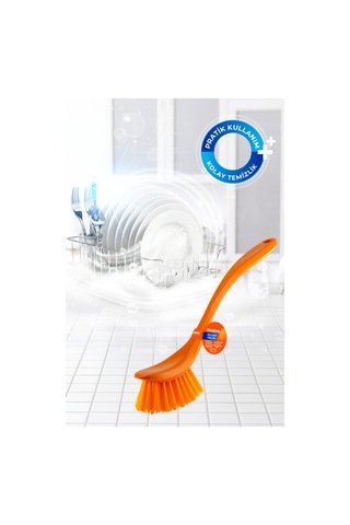 6'lı Rengarenk Bulaşık Fırçası