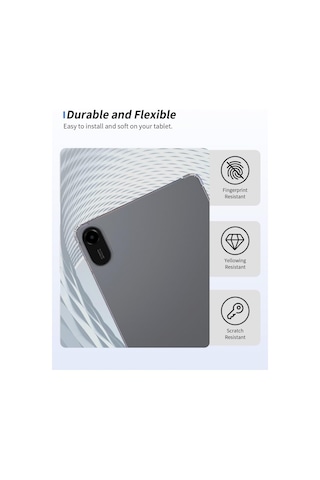 Xiaomi Redmi Pad 2 11inç 2025 Kılıf Darbelere Dayanıklı Şeffaf Kapak Kılıf