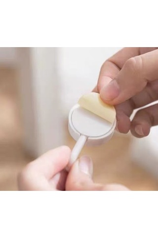 Bezos 10 Lu Plastik Kendinden Yapışkanlı Renkli Askı Seti Bezos1