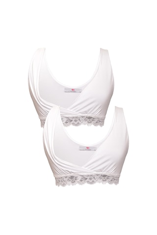 Luvmabelly Myra1862 1862 - Hamile Emzirme Sütyen Setli -beyaz-beyaz-beyaz - Beyaz