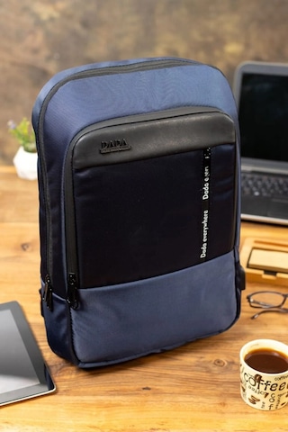 Dada 08 Laptop Tablet Sırt Çantası 15.6 İnç Sırt Ve Taban Destekli Lacivert