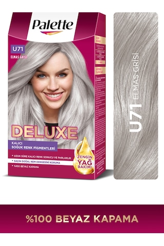 Schwarzkopf Palette Deluxe U71 Buzul Grisi Saç Boyası