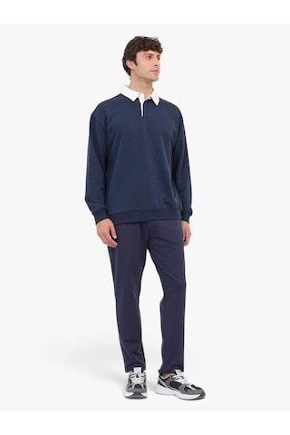 Lumberjack 6w Ml Damy 16ıd110 6pr Erkek Lacivert Sweatshirt - 102708389
