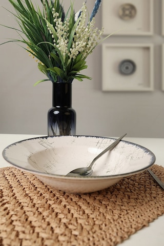 Keramika Delta Makarna Tabağı 26 Cm 19234 Krem
