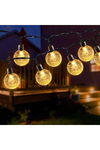 Ruicoo Sokağa Uygun Su Geçirmez Sarı Led Edison Toplu Bahçe Işık Zinciri