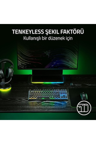 Huntsman V3 X Tenkeyless Anahtar - Espor İçin Optik Klavye - Sayısal Tuş Takımı Tasarımı Yok - Programlanabilir Tuşlar - Rgb Teknolojili - Qwerty -düzen Sku: Smg8690010050236