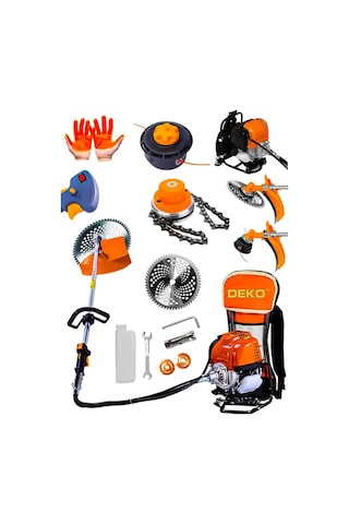 Deko Turkey DKT10500 20HPX Yüksek Performanslı Sırt Tipi Tırpan