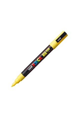 Uni Posca Pc-3M Boyama Markörü 0.9-1.3Mm Yellow