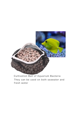 Folinda Akvaryum Bakteri Kültürü Topları - Tuzlu Ve Taze Su Uyumlu, Nitrifikasyonu Hızlandırır, Suyu Safaltır, Ph/gh Değiştirmeden Dayanıklı 2 Yıl Kullanıma Uygun