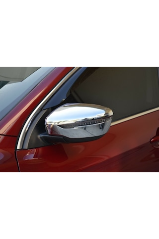 Nissan Qashqaı 2014-2020 Arası Abs Krom Ayna Kapağı 2 Prç