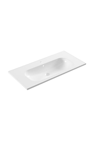 Serel Nita 48 x 100 CM Mobilya Uyumlu Etajerli Lavabo Nt40Tds110H