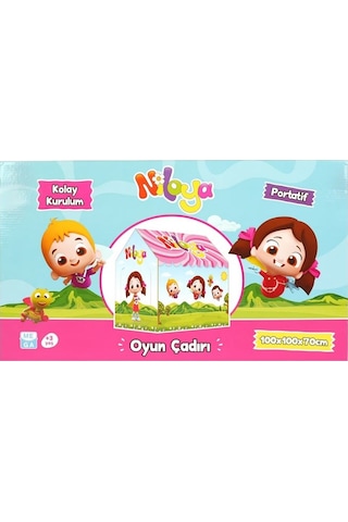 100x100x70 Cm Niloya Oyun Çadırı 4463 Çok Renkli