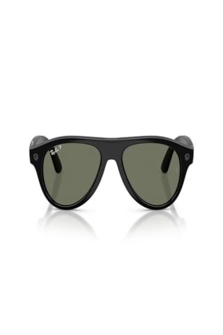 Ray-ban Meta Gen 3 Aviator Rw4016 601/9a 54 18 Yeşil Polarize Camlı Parlak Siyah Yapay Zekâlı Akıllı Güneş Gözlüğü
