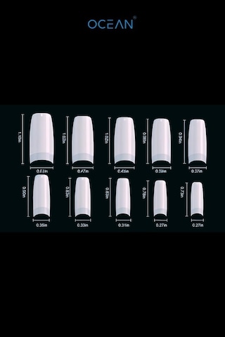 Ocean Yarım Ay Şeffaf Tips 500'lü Asu-59t