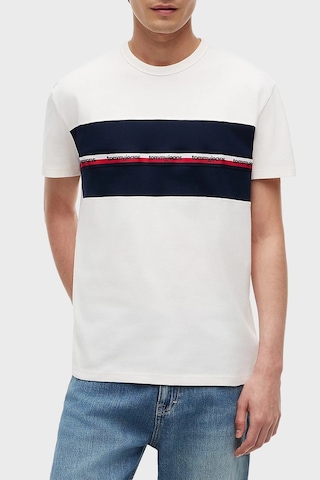 Tommy Jeans T Shirt Erkek T Shirt Dm0dm23245 Ybh Beyaz