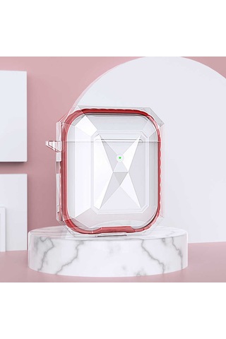 Apple AirPods Uyumlu Kılıf Zore AirPods Airbag 22 Kılıf Beyaz