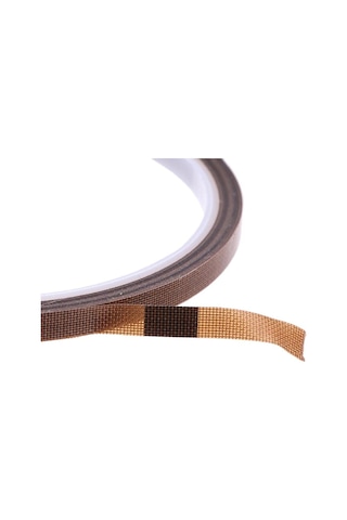 Ptfe Isıya Dayanıklı Yapışkan Bant 10 Mm X 10 M Teflon Cam Elyaf Bant 300 C