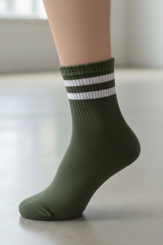 Meine Liebe Unterwäsche 4 Lü Tenis Kolej Çorap Çok Renkli