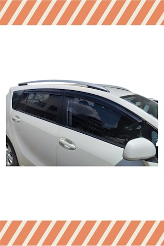 Toyota Verso 2010-2017 Modellerine Özel 4'lü Mügen Tip Cam Rüzgarlığı