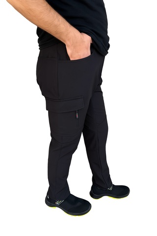 Softshel İçi Polarlı Kaliteli Pantolon Siyah