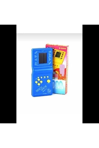 Tetris Retro 90lar Klasik Oyun Konsolu Pilli Taşınabilir Şık Tetris Nostaljik El Atarisi