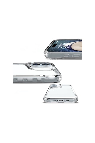 Apple Uyumlu iPhone 16 Plus Kılıf Zore T-max Kapak Seffaf