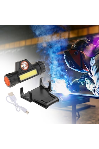 Homyl Kaynak Kask El Feneri Için Far Montaj Braketi Ile Çok