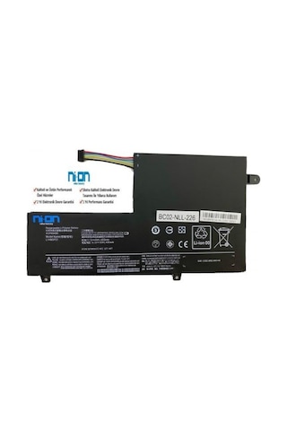 Nion Lenovo Yoga 510-14ıkb Uyumlu Notebook Batarya - Pil